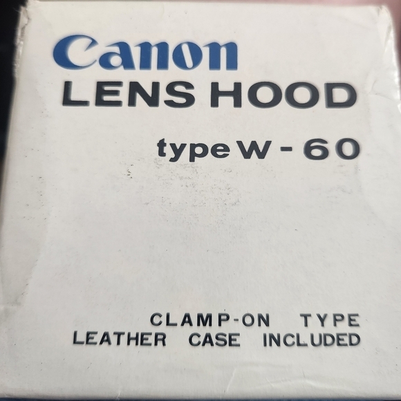 Canon W-60 Lens Hood with Case - Picture 8 of 10